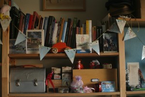 Houseproud homestead project - made from an upcycled map and a long crochet chain.