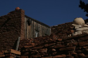 The top of Hopi House.  I want to live up there, I think, or in someplace quite like it.  