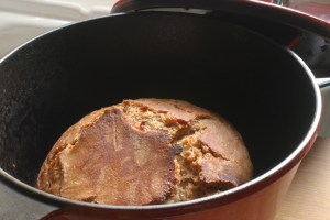 I baked bread while I wrote this post, and the smell of the finished loaves has been heady!