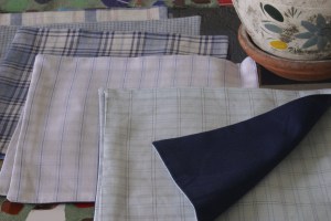 Houseproud project - cocktail napkins close up