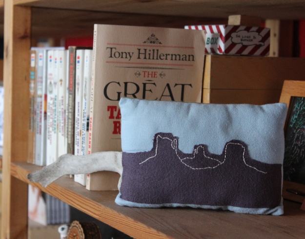 Houseproud Monument Valley charm pillow