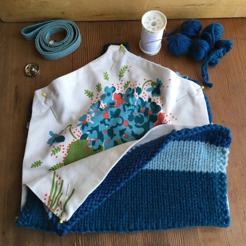 Houseproud knitted clutch purse WIP IMG_2758