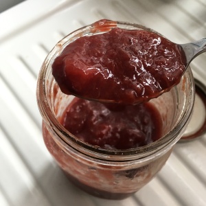 Houseproud spoonful of plum sorta-jam IMG_2813