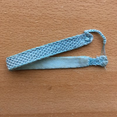 Houseproud knitted wristlettes bias taped lined IMG_3163