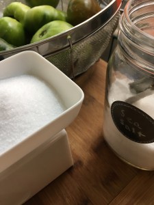 Houseproud Ferm'd Green Tomatoes IMG_3511