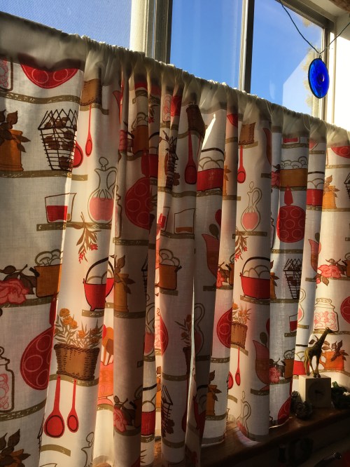 Houseproud kitchen curtains vintage print IMG_4292